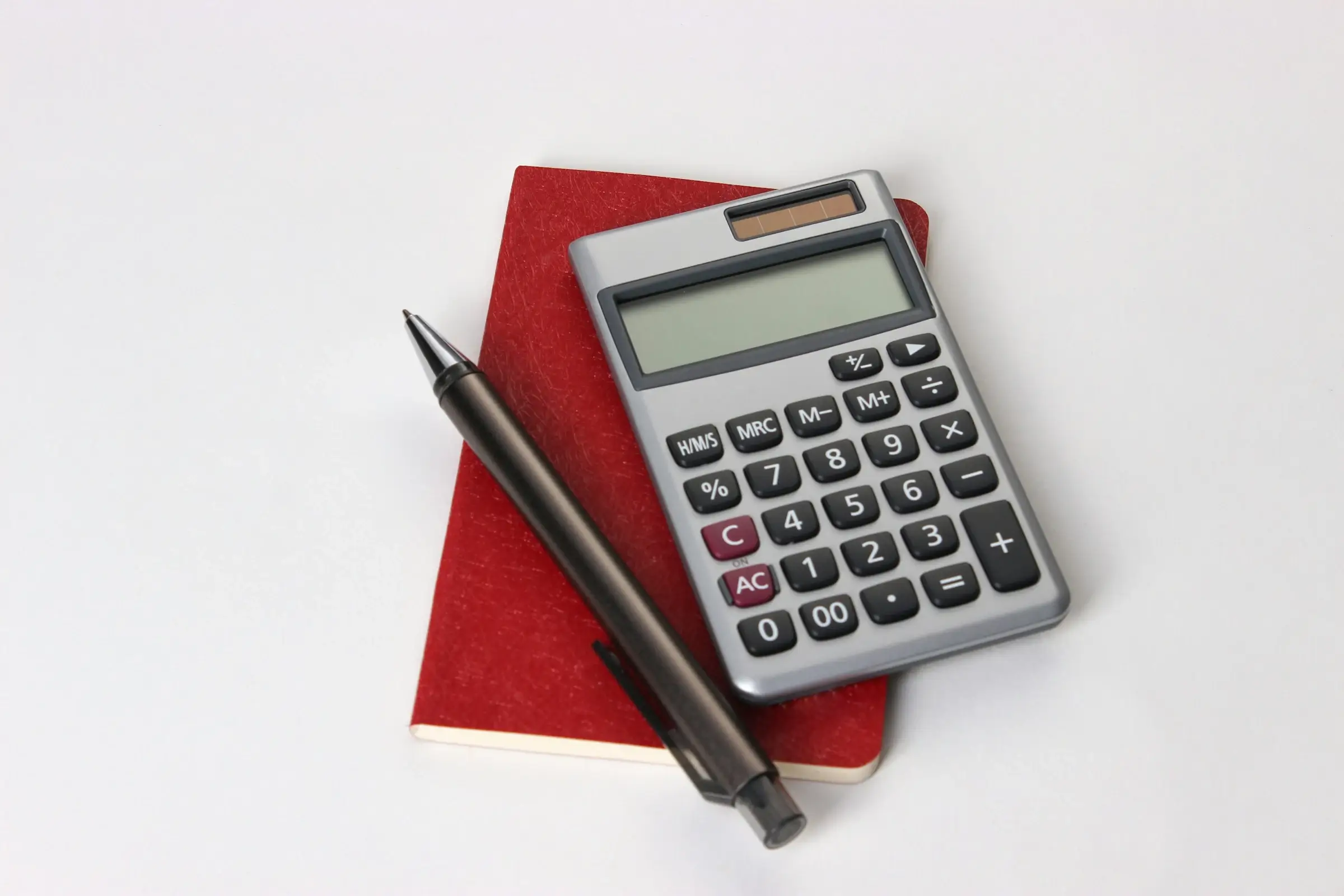Image of Calculator and Pen
